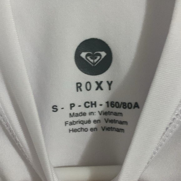 Roxy Las wholehearted rash guard swim top - Picture 3 of 5